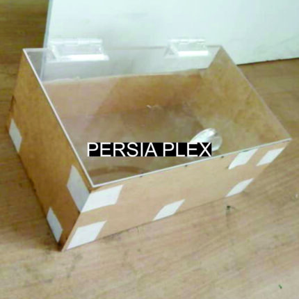 باکس پلکسی گلاس با لولا